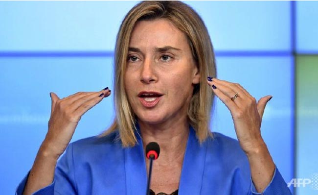 EU Does Not Believe in Walls, Bans over Immigration Issue: EU’s Mogherini 